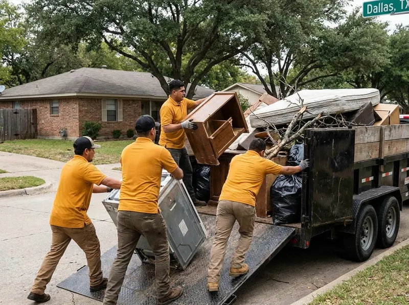 Yard Waste & Storm Debris Hauling in Dallas, TX